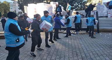 Ağrı İl Müftülüğü afet bölgesinde cenaze işlemlerini gerçekleştiriyor 