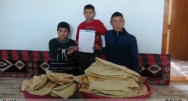 Tandırlar bu defa depremzedeler için yandı 