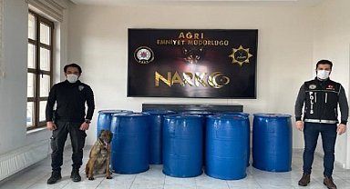 Ağrı'da rekor miktarda uyuşturucu ele geçirildi