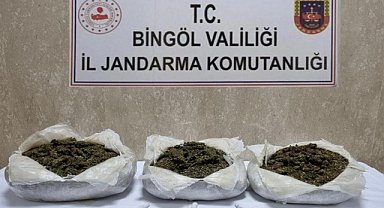 Bingöl'de uyuşturucu operasyonları