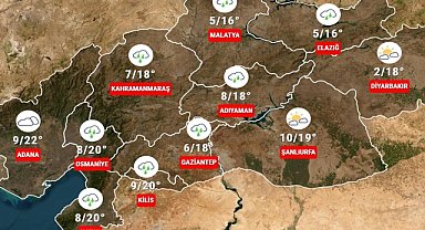 Deprem bölgesinde yağış bekleniyor