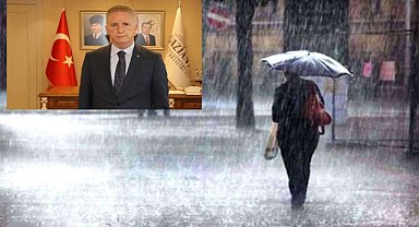 Gaziantep için şiddetli yağış uyarısı