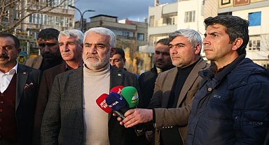 HÜDA PAR Genel Başkanı Yapıcıoğlu: El birliği ile felaketin yaralarını saracağız