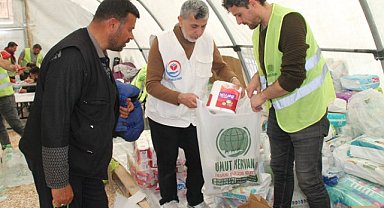 Karwana Hêvîyê ji bo erdhejzedeyên Hetayî bû hêvî
