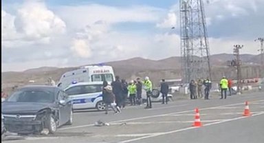 Yaşanan kazada 5 kişi yaralandı