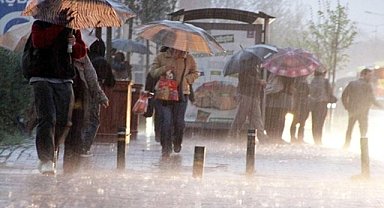 Batı Karadeniz, İç Ege ve İç Anadolu için kuvvetli yağış uyarısı