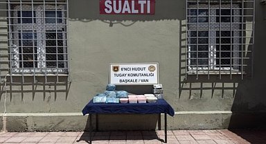 Van hudut hattında yükü miktarda uyuşturucu ele geçirildi