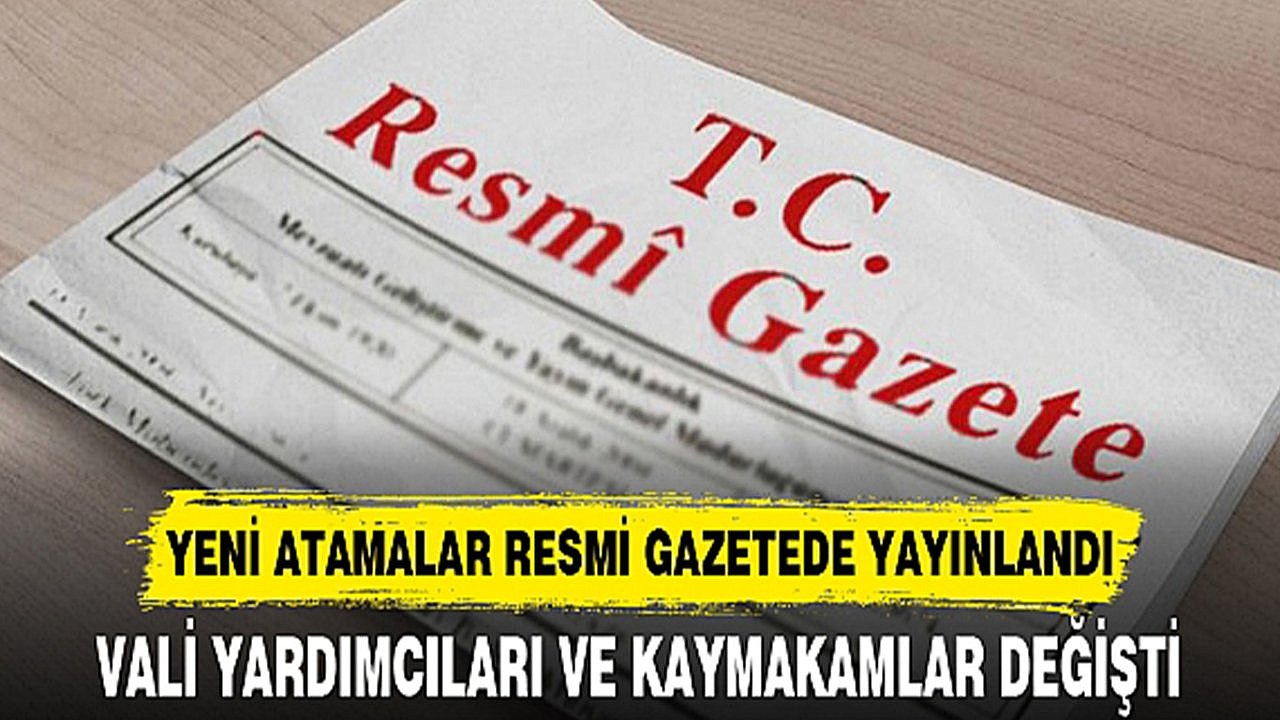 Ağrı'da bir vali yardımcısı ve iki kaymakamın görev değişti