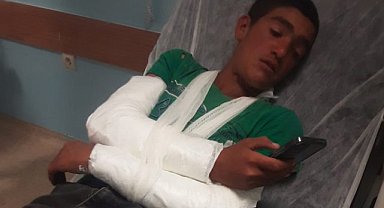 Koyun otlattığı sırada bir korucunun çocuğu döverek evlerini taradığı iddia edildi