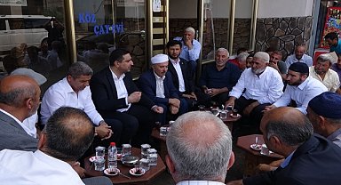 Muş'u ziyaret eden HÜDA PAR milletvekili Ramanlı çeşitli temaslarda bulundu