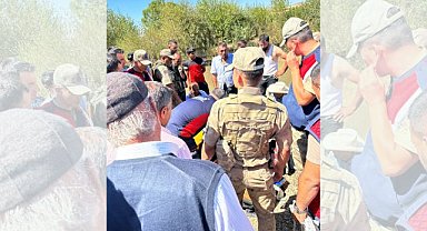 Taşlıçay'da akan Murat Nehrine giren çocuk boğuldu