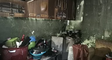 Ağrı'da bir ailenin evi küle döndü