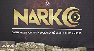 Ağrı'da uyuşturucu madde ele geçirildi