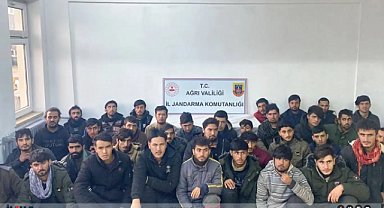 Ekiplerin yaptığı çalışmada 36 göçmen yakalandı