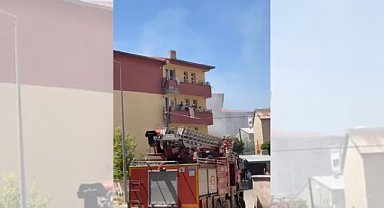 Ağrı'da bir evde çıkan yangına hemen müdahale edildi