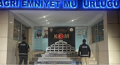 Ağrı'da ele geçirilen kaçak malzemenin miktarı açıklandı