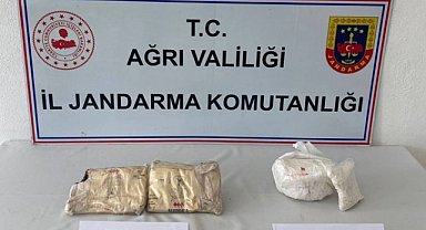Ağrı'da ele geçirilen uyuşturucunun miktarı yüksekti