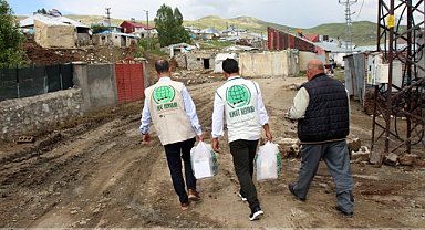 Selin en çok zarar verdiği yere yardım götürdüler