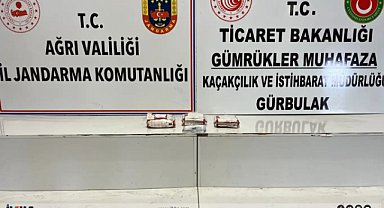 Ağrı'da yapılan operasyonda 2 kilogram uyuşturucu ele geçirildi