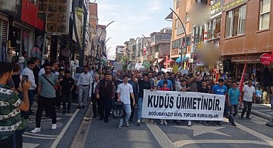 Yüzlerce kişi Doğubayazıt'ta bir araya geldi