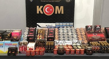 Ağrı'da 3.5 milyon TL değerinde malzeme ele geçirildi