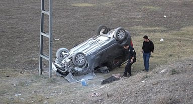 Ağrı'da meydana gelen kazada 8 kişi yaralandı