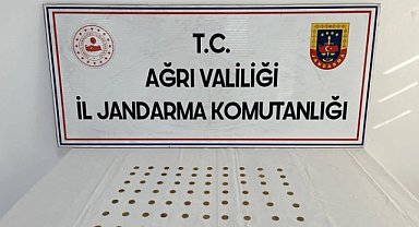 Ağrı'da tarihi eserler ele geçirildi: 3 gözaltı