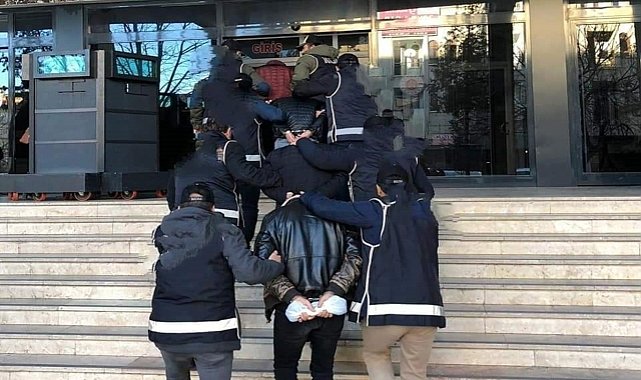 Çeşitli suçlardan hapis cezası bulunan 28 kişi yakalandı