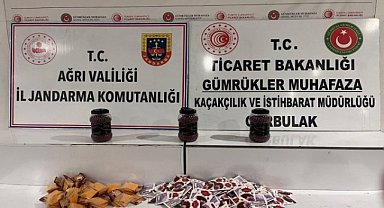 Kaçak yollarla safran getiren şahıs yakalandı