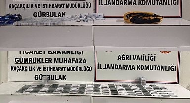 Ağrı'da 1 kilodan fazla uyuşturucu ele geçirildi 