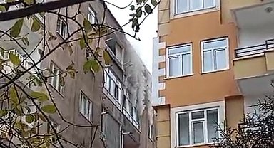 Diyarbakır'da apartman dairesinde çıkan yangın korkuttu