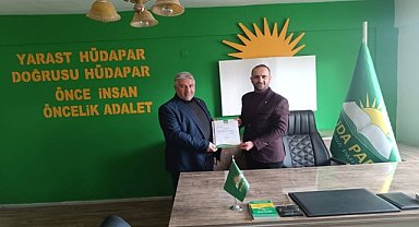 Doğubayazıt ilçesinde HÜDA PAR'dan görev değişimi