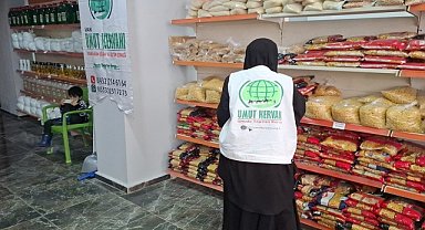 Van'da "sosyal market" projesi Umut Kervanı tarafından hayata geçirdi