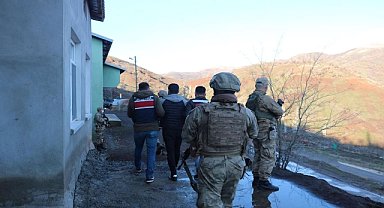 Yapılan operasyonlarla 147 PKK şüphelisi yakalandı