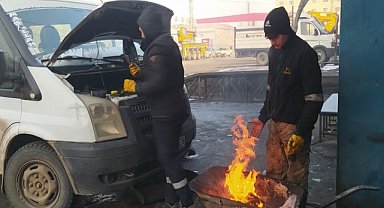Ağrı'da hava sıcaklığı eksi 20 dereceye kadar düştü