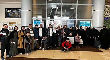 İnzar Turizm son umre kafilesi Ağrı'dan dualarla uğurlandı