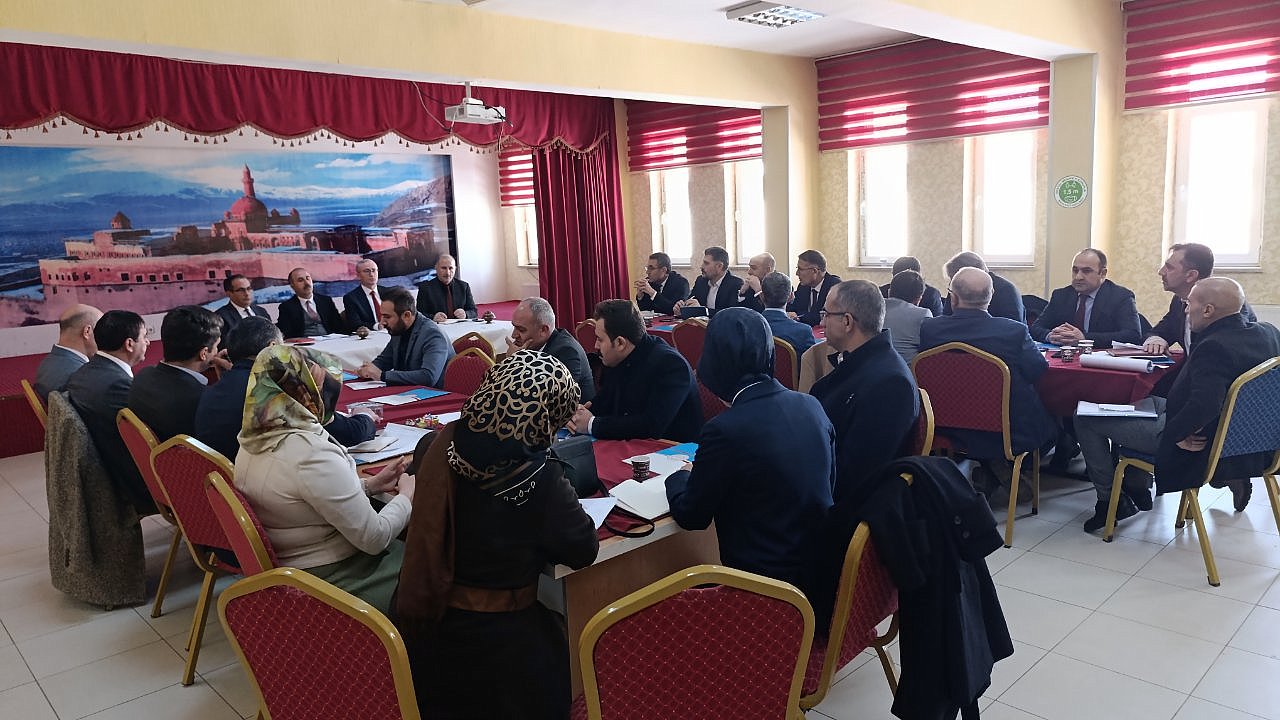 Milli Eğitim Müdürlüğü ilk toplantısı yapıldı