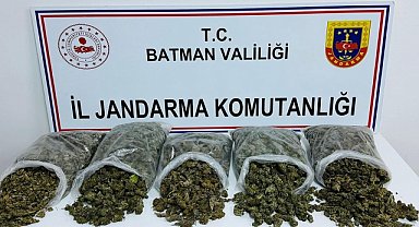 On kilo skunk Batman'da ele geçirildi