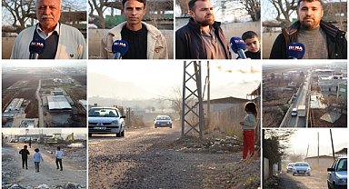 Yol güvenliği talebi kırsal mahalle sakinlerinden geldi