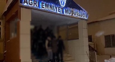 Ağrı'da çeşitli suçları işlemiş kişilere operasyon yapıldı