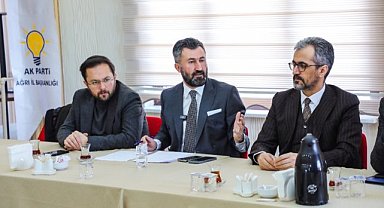 AK Parti İl Başkanı İlhami Yıldız basınla bir araya geldi