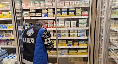 Belediye tarafından marketler denetlendi