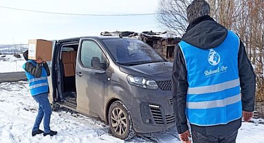 Yürüttükleri çalışma kapsamında binlerce aileye ulaştılar