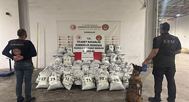 Ağrı'da iki tona yakın uyuşturucu kömürün içinde çıktı