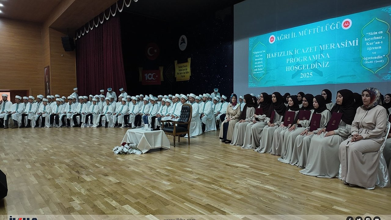 Yüzden fazla hafız için önemli gün geride kaldı