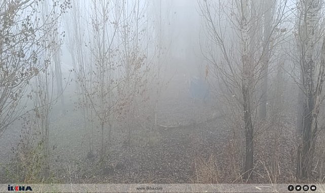 Ağrı'da sabah saatlerinde görüş mesafesi 10 metreye düştü