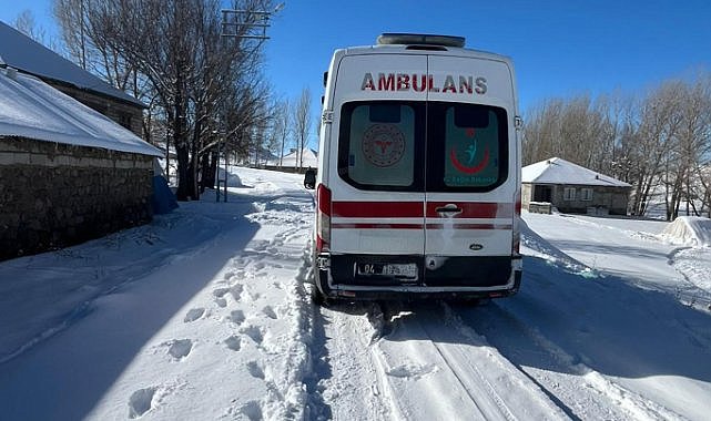 Patnos'ta iki hasta için kurtarma operasyonu yapıldı