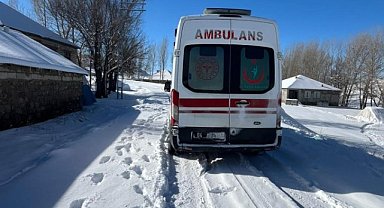 Patnos'ta iki hasta için kurtarma operasyonu yapıldı