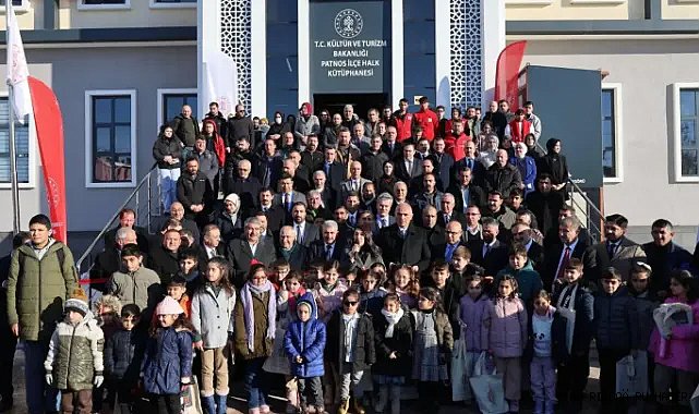 Ağrı'da kütüphane açılışına katılan Bakan, açıklamalarda bulundu
