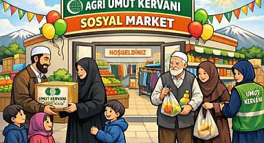 Ağrı'da Sosyal Market projesi müjdesi